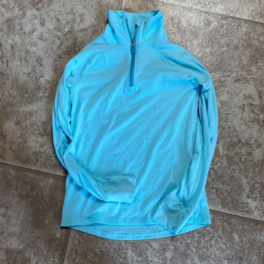 Under armour 3/4 zip girls top